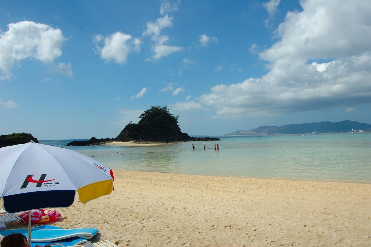 Okinawa Kariyushi Beach Resort Ocean Spa Онна Экстерьер фото