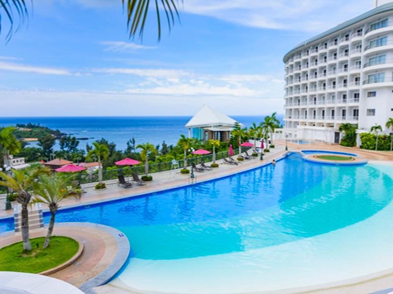 Okinawa Kariyushi Beach Resort Ocean Spa Онна Экстерьер фото